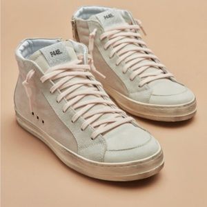 P448 High Top Cristal Sneakers